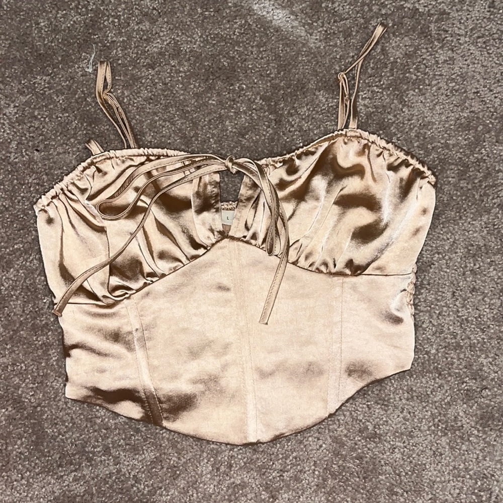 Gold Pacsun Top